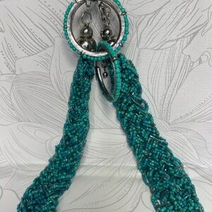 Source Unknown Turquoise Beaded Necklace